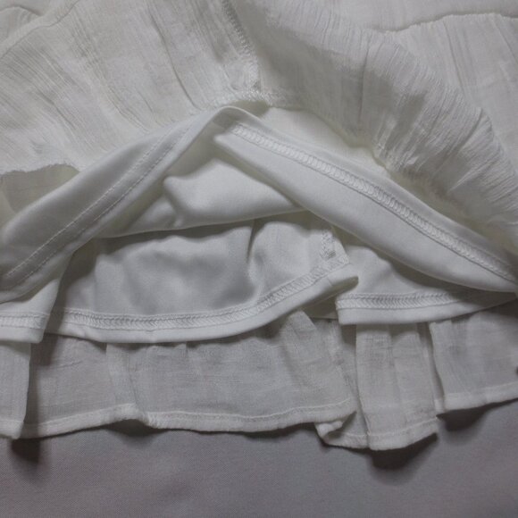 NWT ALTAR’D STATE womens BOHO dress WHITE sleeveless WEDDING homecoming SIZE XS - Picture 2 of 13